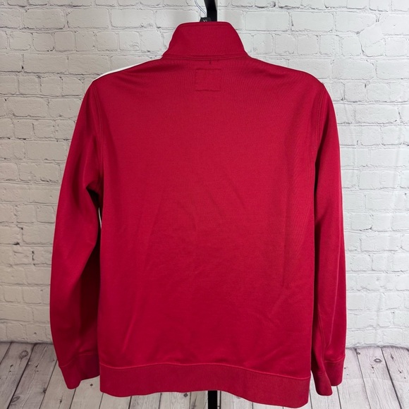 Abercrombie & Fitch Red Zip Up Sweatshirt Size XS - Picture 6 of 8